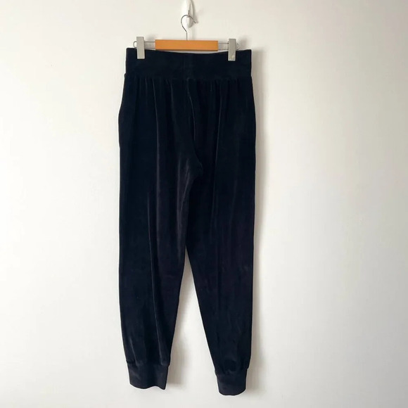 Victoria's Secret Soft Velour Jogger Sweat Pant Black Size Small - Picture 4 of 6